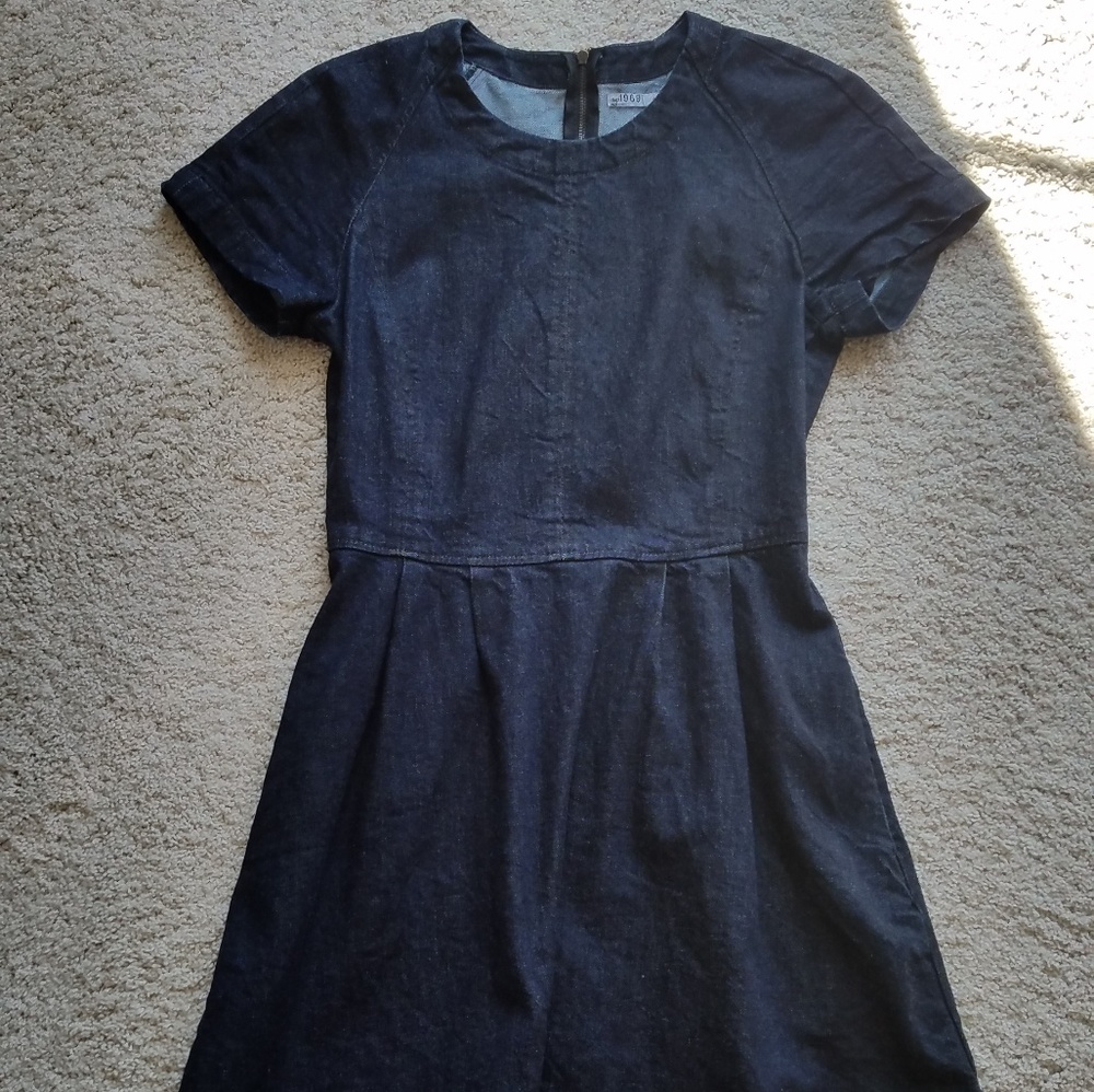 Like New, GAP 1969 Dark Denim Dress